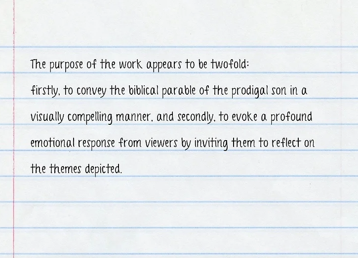 Identify the Purpose of the Work