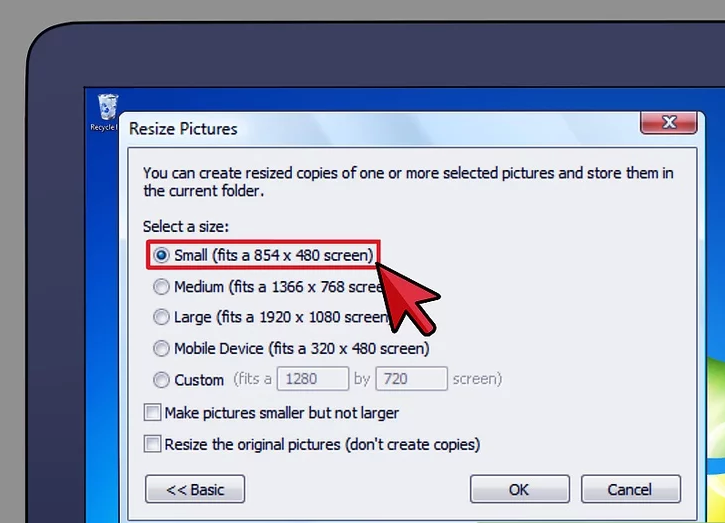 Upload Low-Resolution Images