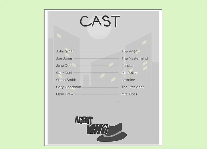 Fill Out the Cast Page