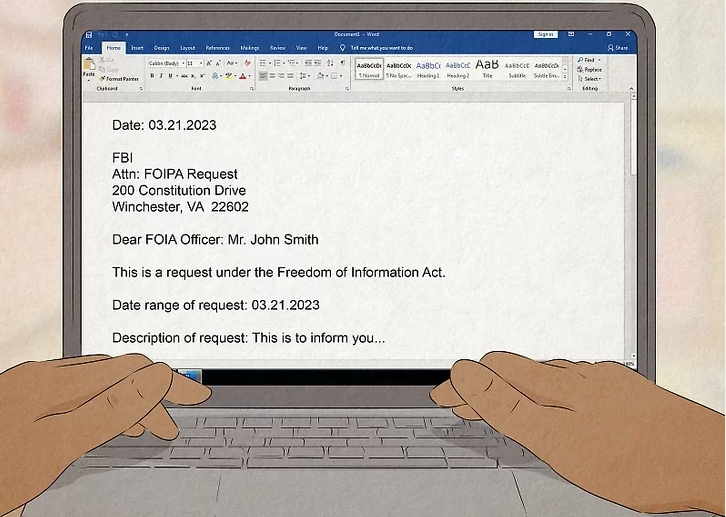 Submitting a Freedom of Information Act Request (FOIA)