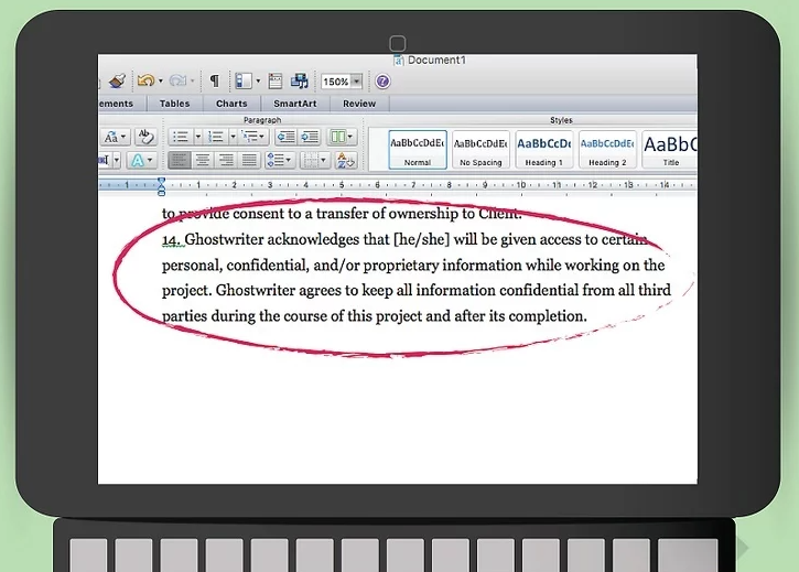 Set forth a confidentiality provision