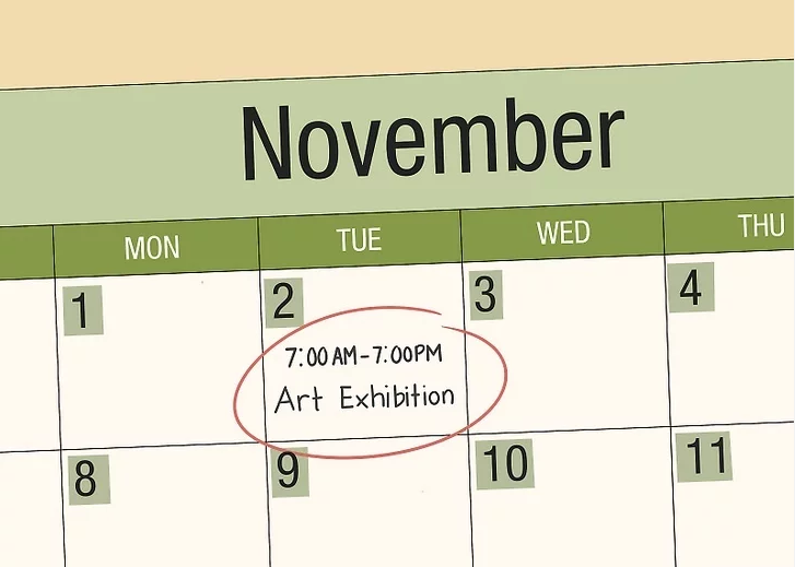 Schedule Your Show at Least Three Months Ahead