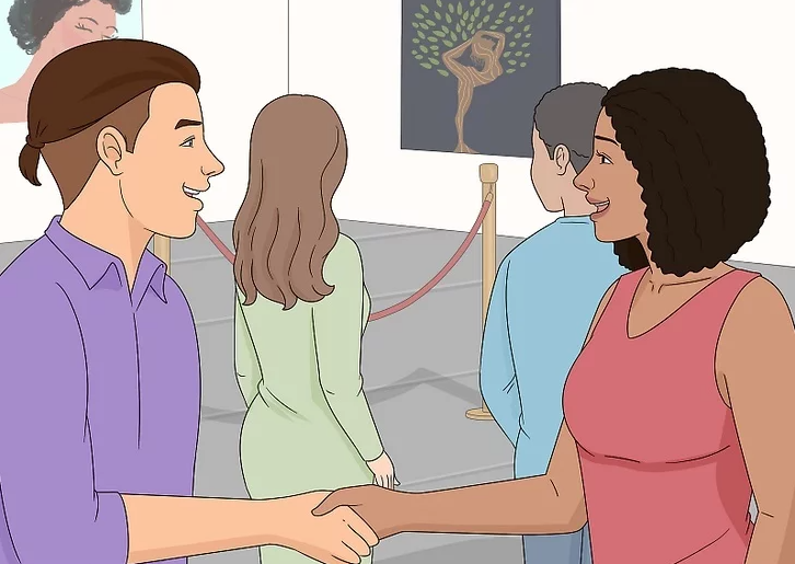 Mingle with Guests and Engage in Conversation