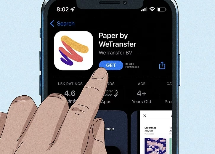 Paper by WeTransfer