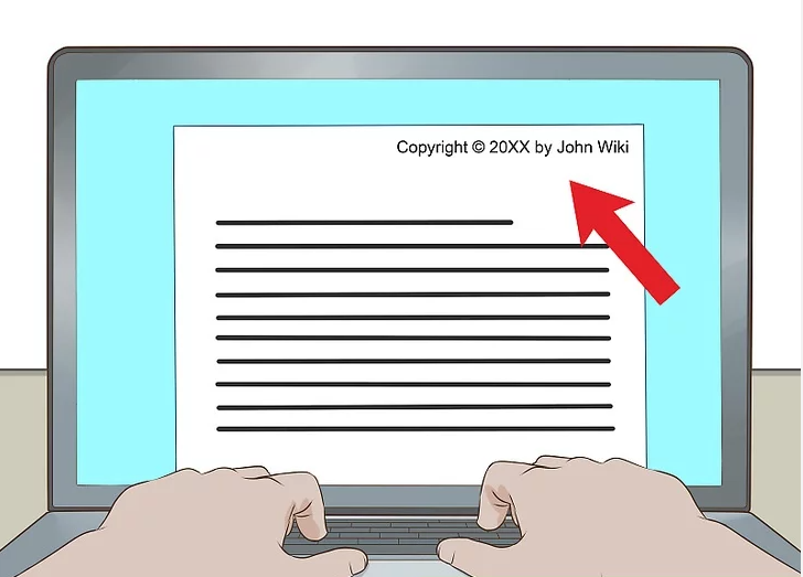 Place a copyright notice on your work.