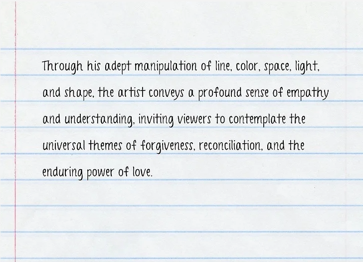 Discuss the formal elements of the artwork.