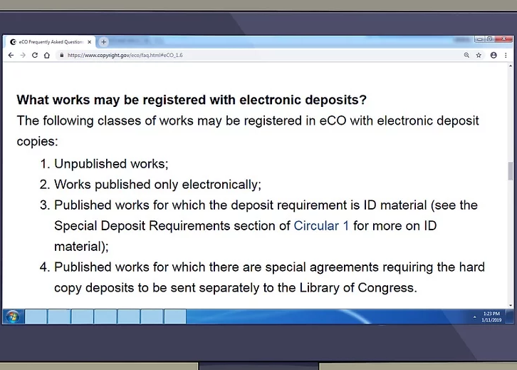 Know Which Types of Work Can Be Registered Using eCO