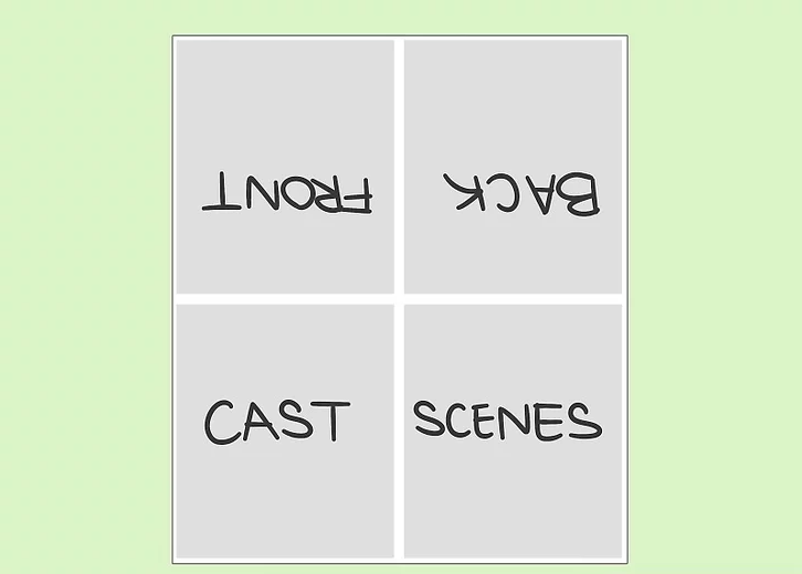 Design the 4-Page Playbill