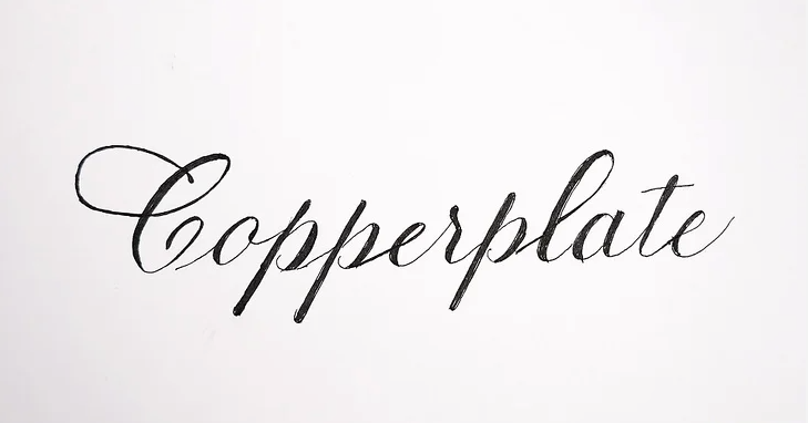 Copperplate Calligraphy