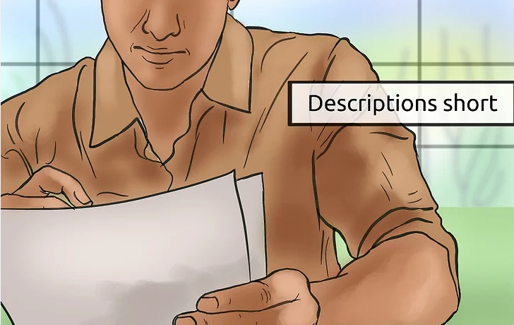 Keep Descriptions of Settings and Objects Short