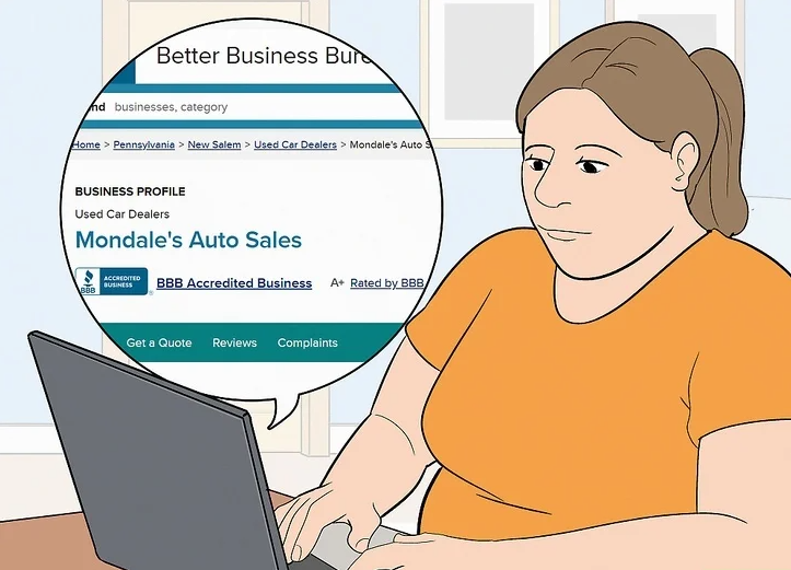 Check the Business’s BBB Rating