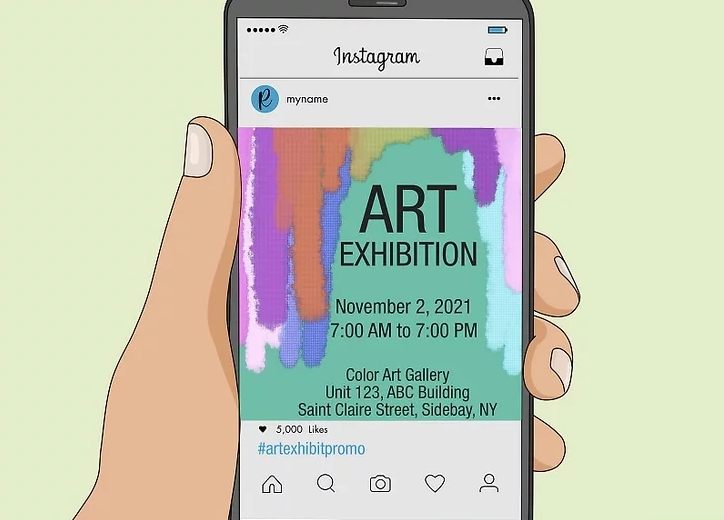 Promote the Exhibition Both Online and Offline