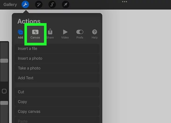 Tap Canvas