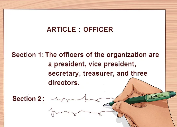 Write the Officer's Article