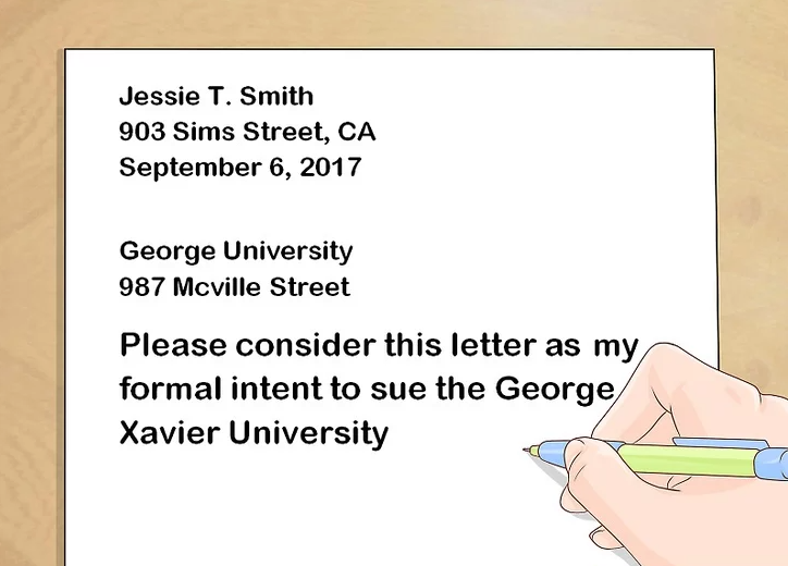 Draft a Notice Letter (If No Form Is Available)