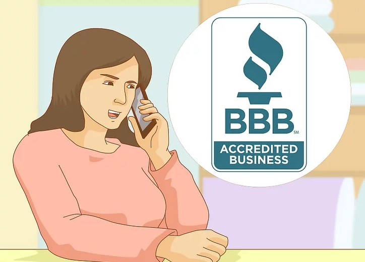 Contact the Better Business Bureau (BBB) or similar organization