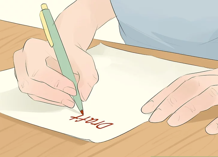 Develop a working draft