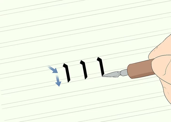 Create a Serif at the Top of the Line