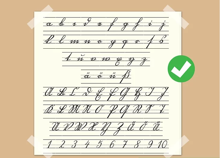Print Out Sample Alphabet Sheets