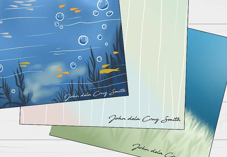 Use the same signature on all of your paintings