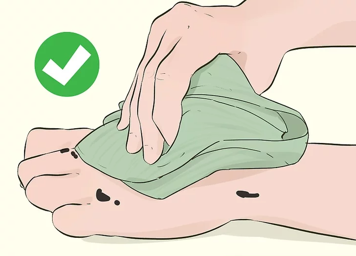 Keep Tissues or Cloth Handy