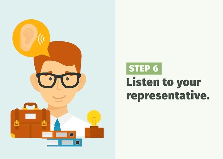 Listen to your representative