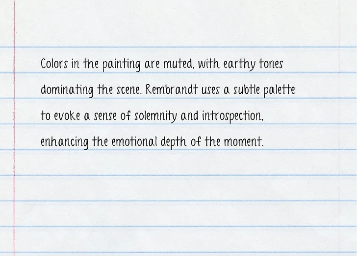 Consider the use of space within the artwork