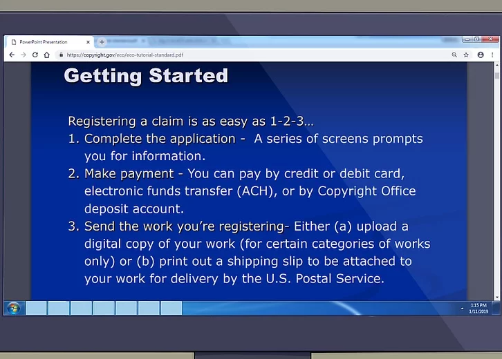 Understand the Basic Steps to Register a Copyright