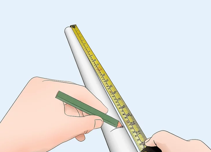 Mark the Cutting Points on the Pipes