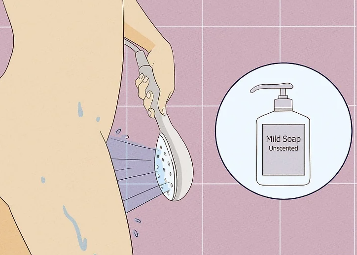 Wash Your Vulva Gently with Mild, Unscented Soap