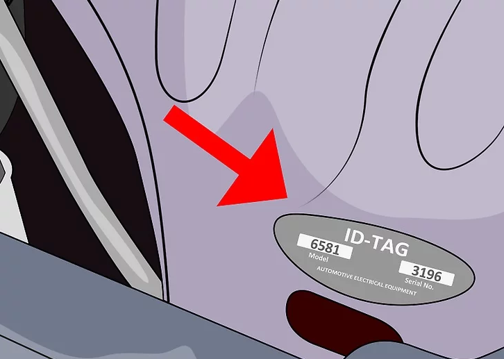 Step 2. Locate the ID Tag