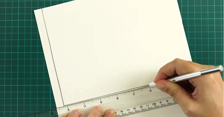 Step 2: Cut the First (Backing) Mat