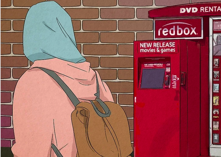 2️⃣ Visit Your Local Redbox Kiosk