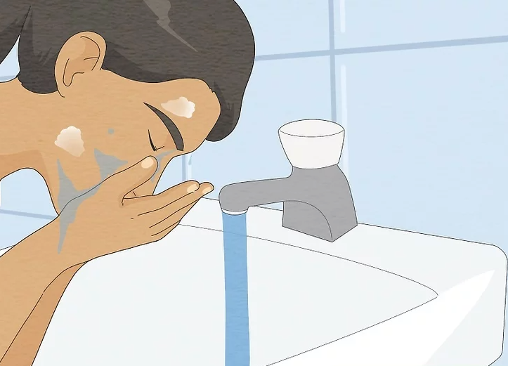 Rinse Off All Cleanser Residue