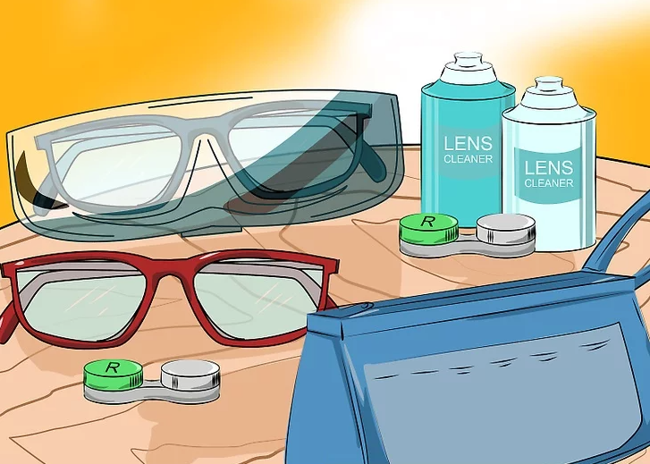 Step 4: Keep Spare Eyewear and Eye Care Supplies