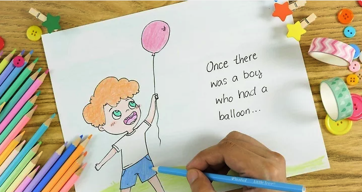 Step 4: Write a story to include in your activity book