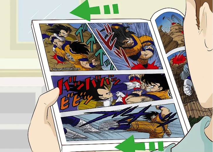 Step 4: Read Manga (Japanese Comics) from Right to Left