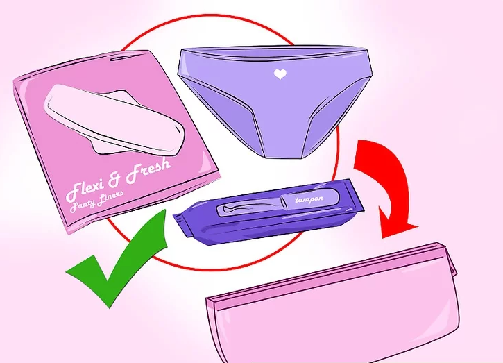 Step 5: Pack Emergency Period Products