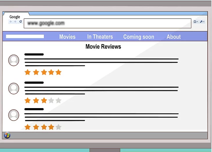Step 2: Read film reviews