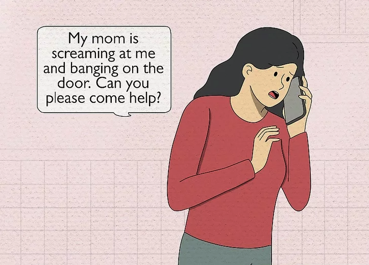 Step 4: Seek Help If Your Parent Becomes Angry or Violent
