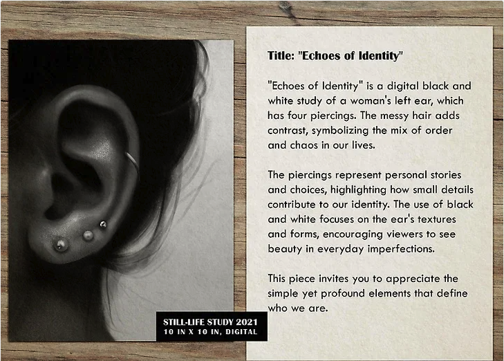 Step 9: Write short artist statements