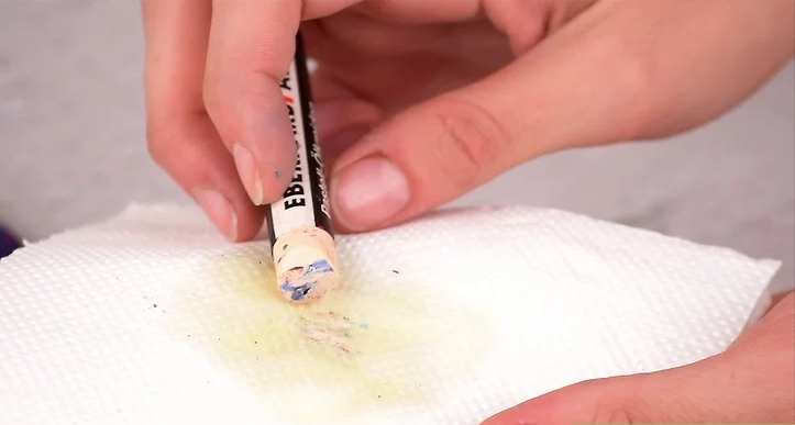 Step 1: Use Oil to Lift Dirty Spots