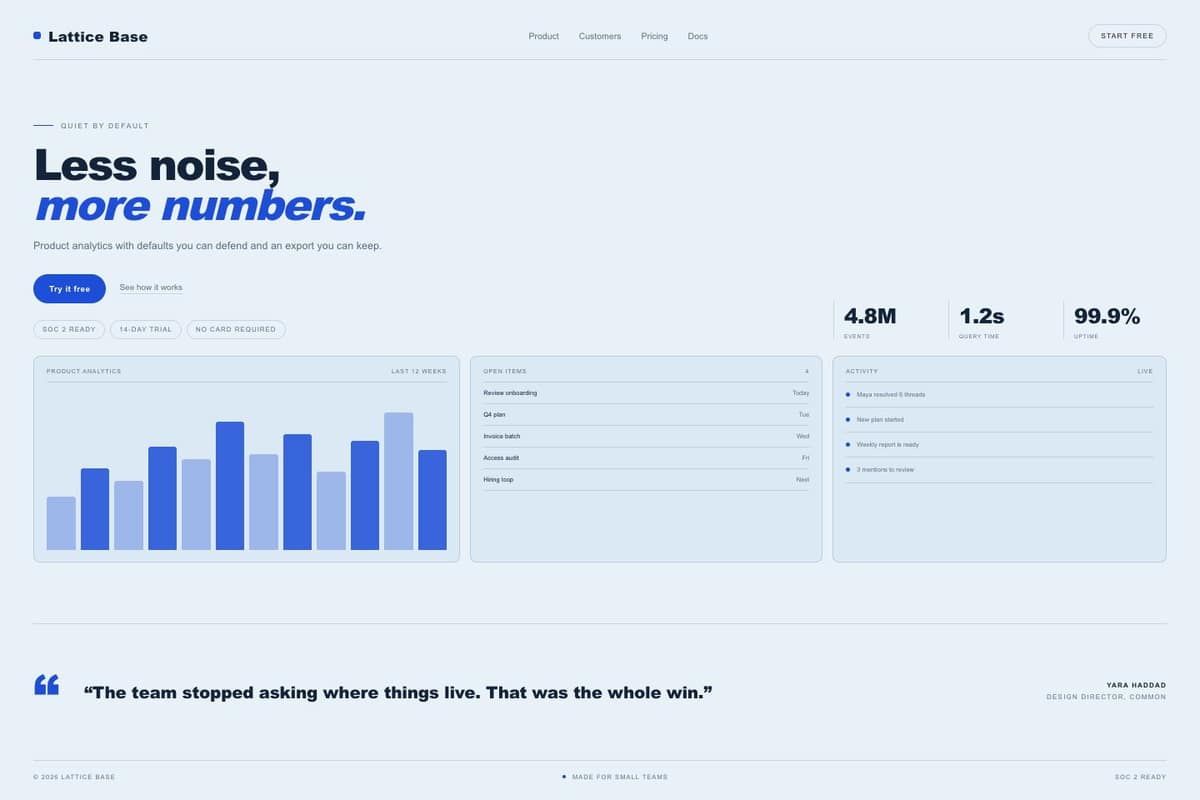 Lattice Base — full page preview