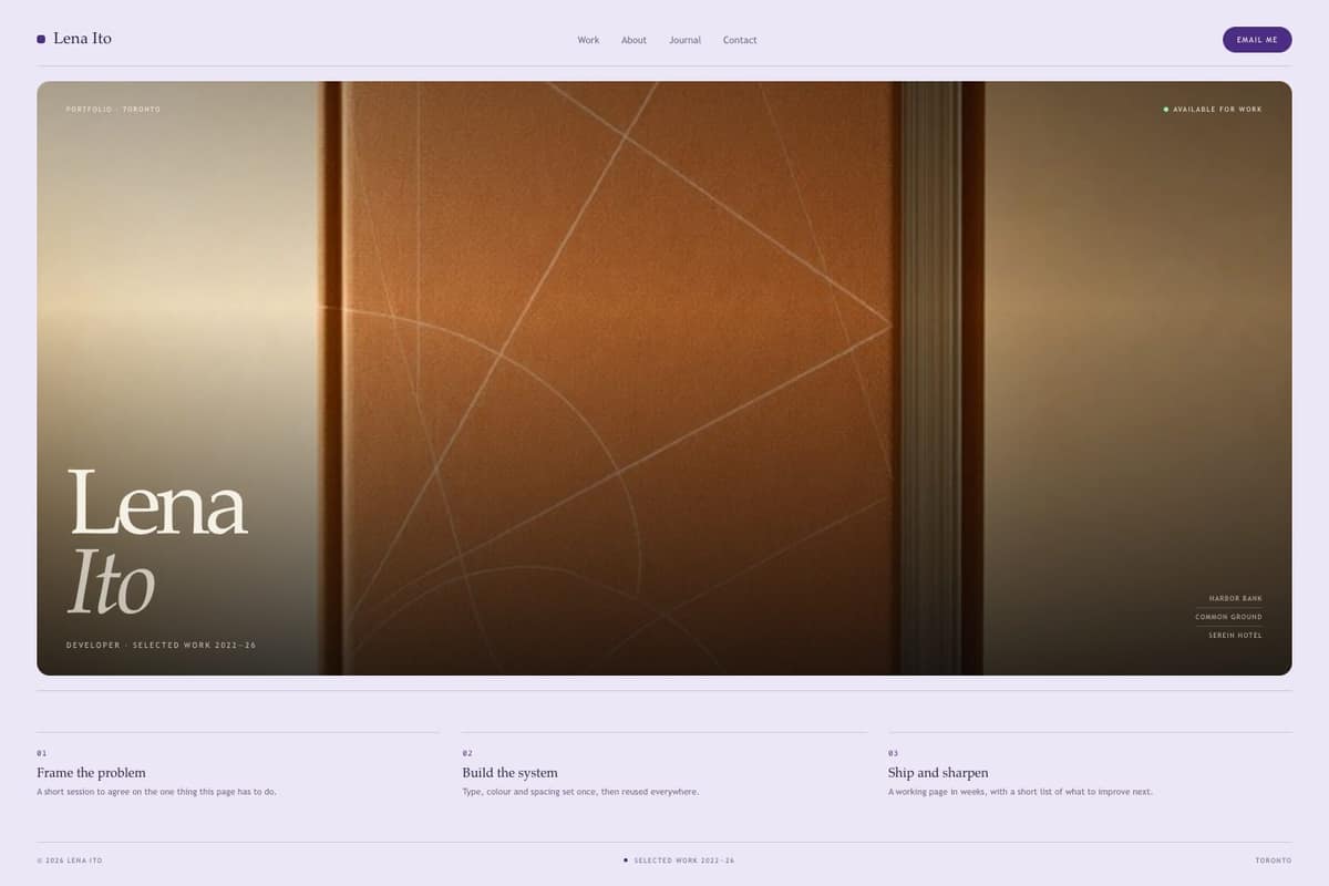 Lena Ito — full page preview