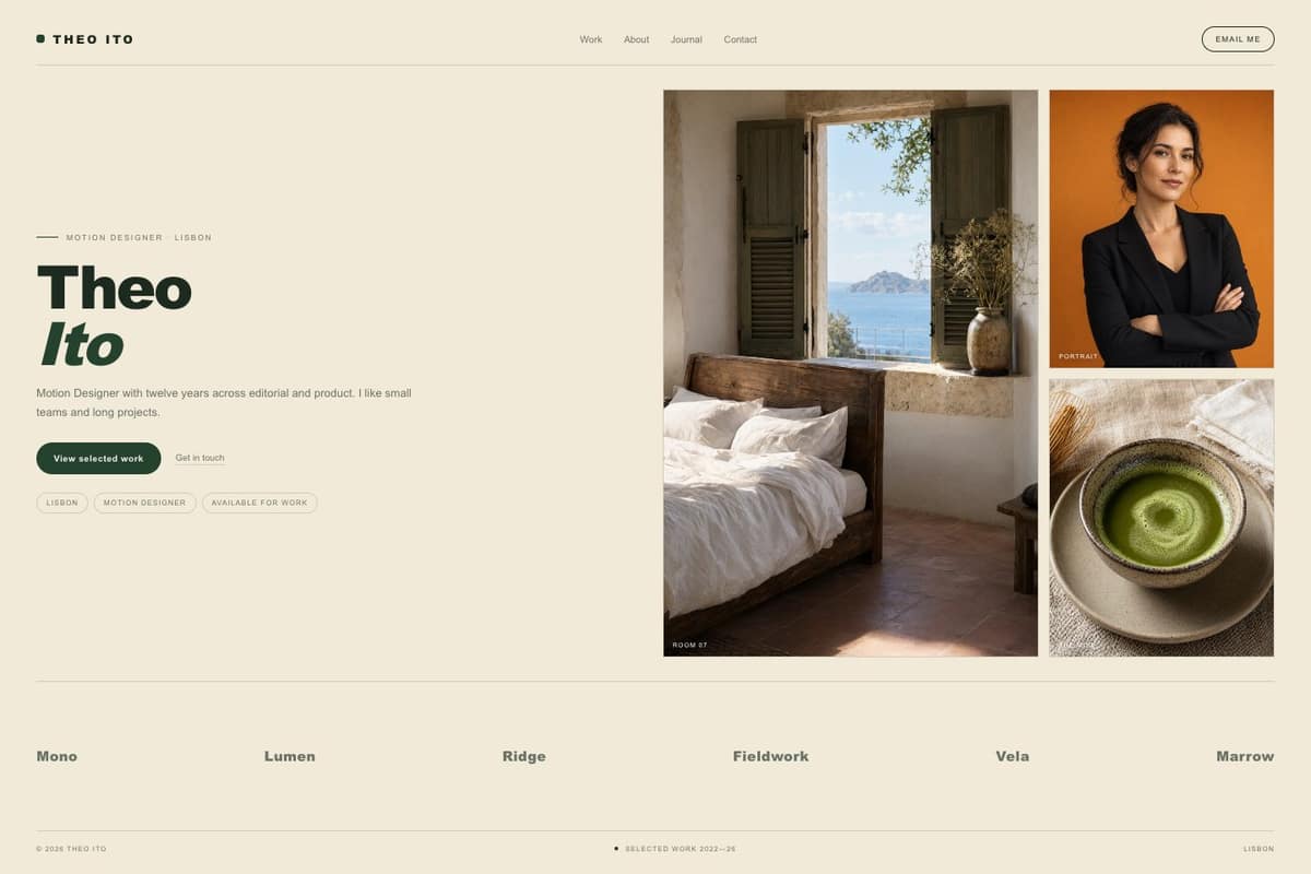 Theo Ito — full page preview