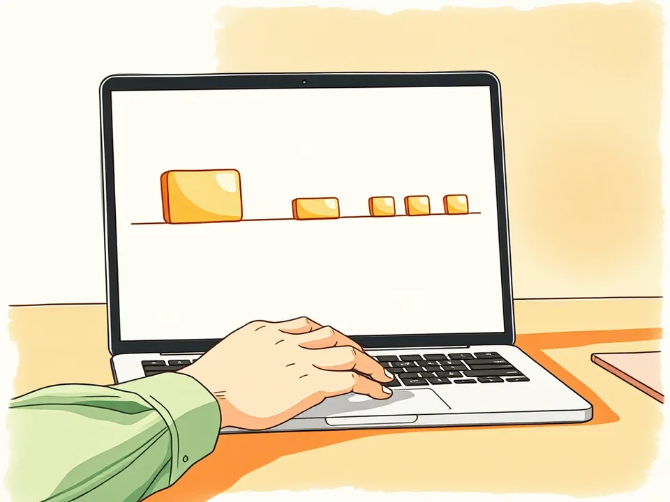 Step 3 of 15: Choose between a full and an incremental backup. A laptop screen showing an abstract backup timeline with a full copy and several smaller incremental copies