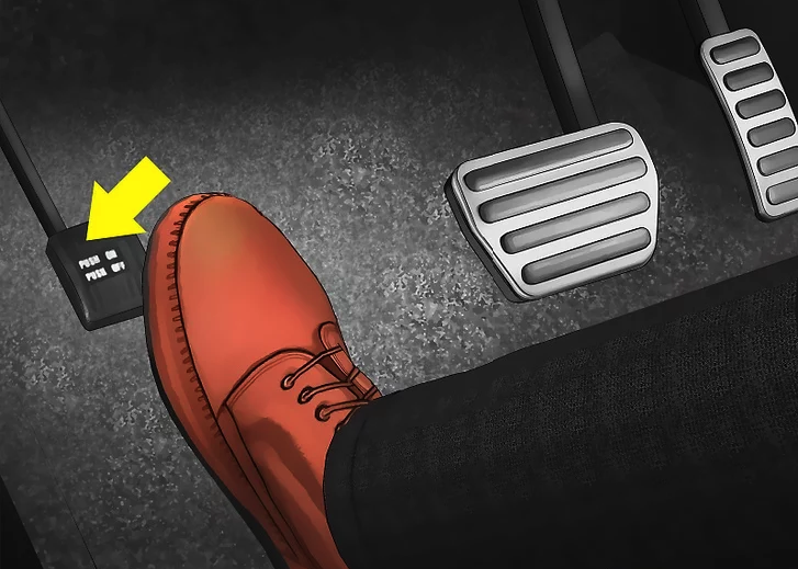 Step 4: Apply Your Parking Brake