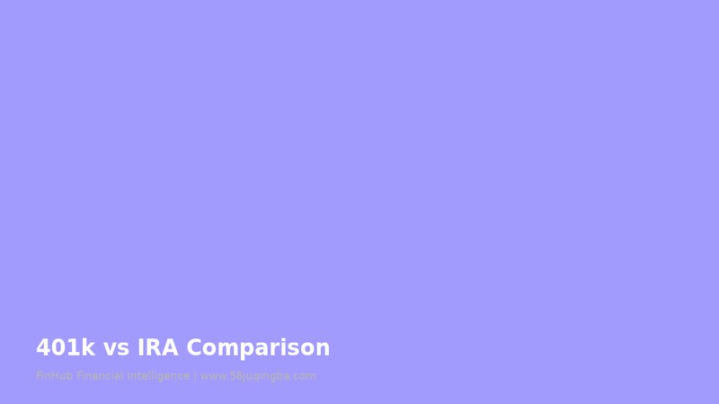 401k vs IRA Comparison Chart Showing Key Differences
